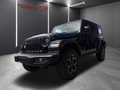 Jeep Wrangler Rubicon 2.0 PHEV 380 PS AT 4xe bei Autohaus Ebner in 